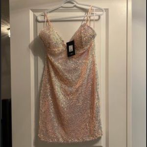 Brand New Fashion Nova Sequin Dress Size 1X